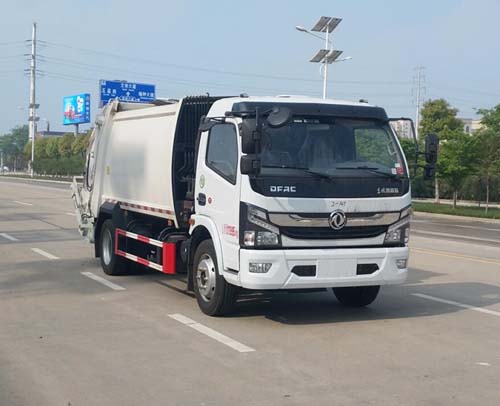 國六東風多利卡8方壓縮式垃圾車